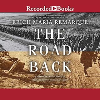 The Road Back Audiolibro Por Erich Maria Remarque arte de portada