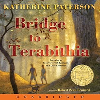 Bridge to Terabithia Audiolibro Por Katherine Paterson arte de portada