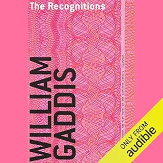 The Recognitions Audiolibro Por William Gaddis arte de portada