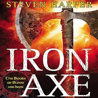 Iron Axe Audiolibro Por Steven Harper arte de portada