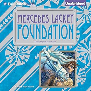 Foundation Audiolibro Por Mercedes Lackey arte de portada
