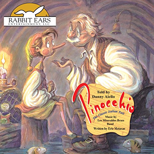 Pinocchio Audiolibro Por Carlo Collodi, Eric Metaxas - adaptor arte de portada