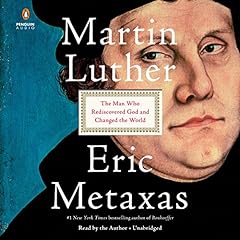 Martin Luther Audiolibro Por Eric Metaxas arte de portada