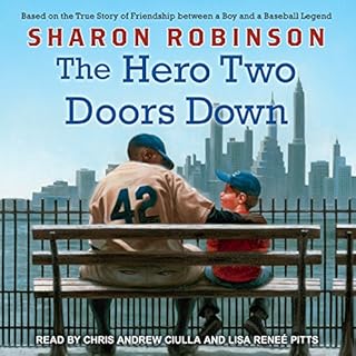 The Hero Two Doors Down Audiolibro Por Sharon Robinson arte de portada