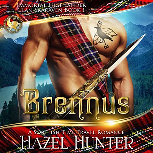 Brennus: A Scottish Time Travel Romance Audiolibro Por Hazel Hunter arte de portada