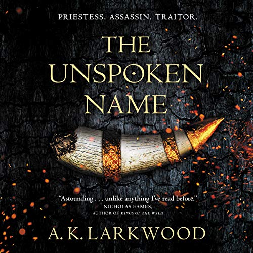 The Unspoken Name Audiolibro Por A. K. Larkwood arte de portada