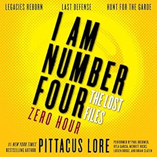 I Am Number Four: The Lost Files: Zero Hour Audiolibro Por Pittacus Lore arte de portada