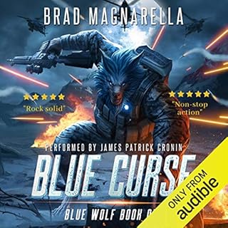 Blue Curse Audiolibro Por Brad Magnarella arte de portada