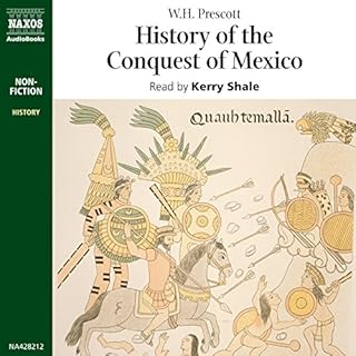 History of the Conquest of Mexico Audiolibro Por W.H. Prescott arte de portada