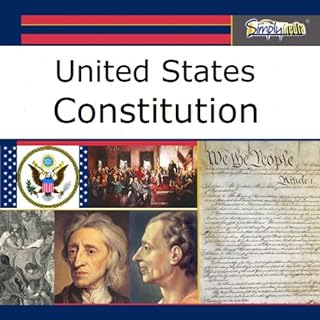 Constitution Audiolibro Por James Madison arte de portada
