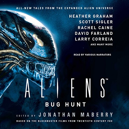 Diseño de la portada del título Aliens: Bug Hunt