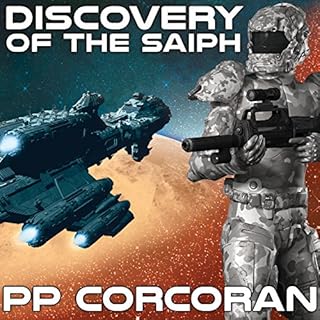 Discovery of the Saiph Audiolibro Por P. P. Corcoran arte de portada