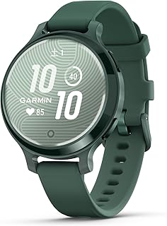 ガーミン(GARMIN) Lily 2 Active Jasper Green [フル充電で9日間稼働/GPS内蔵/Suica対応/睡眠分析/スマートフォンと接続で電話、メール、LINEを通知/生理・妊娠トラッキング] 【日本正規品】