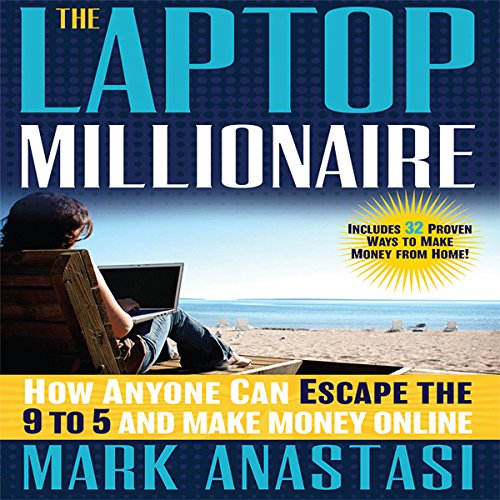 The Laptop Millionaire Audiolibro Por Mark Anastasi arte de portada