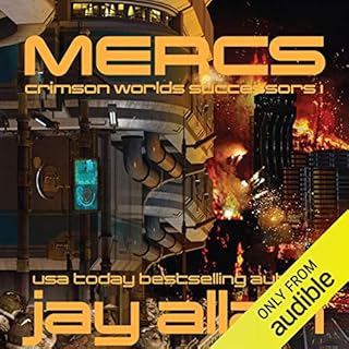 Mercs Audiolibro Por Jay Allan arte de portada