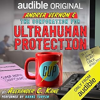 Andrea Vernon and the Corporation for UltraHuman Protection Audiolibro Por Alexander C. Kane arte de portada