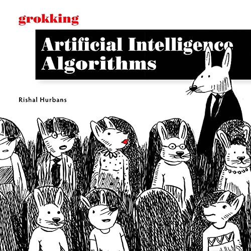 Grokking Artificial Intelligence Algorithms Audiolibro Por Rishal Hurbans arte de portada