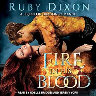 Fire in His Blood Audiolibro Por Ruby Dixon arte de portada