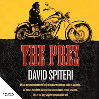 The Prez Audiolibro Por David Spiteri arte de portada