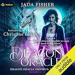 Dragon Oracle Omnibus Audiolibro Por Jada Fisher arte de portada