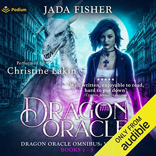 Dragon Oracle Omnibus Audiolibro Por Jada Fisher arte de portada