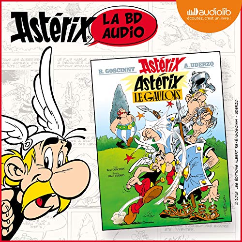 Ast&eacute;rix le Gaulois Audiolibro Por Albert Uderzo, Ren&eacute; Goscinny arte de portada