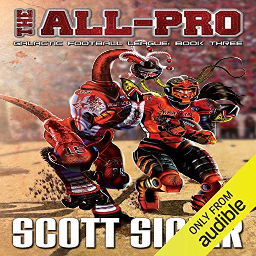 The All-Pro Audiolibro Por Scott Sigler arte de portada