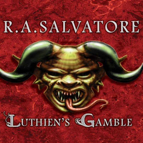 Luthien's Gamble Audiolibro Por R. A. Salvatore arte de portada