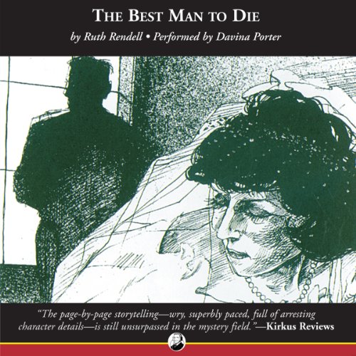 The Best Man to Die Audiolibro Por Ruth Rendell arte de portada