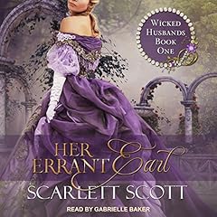 Her Errant Earl Audiolibro Por Scarlett Scott arte de portada