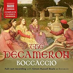 The Decameron Audiolibro Por Giovanni Boccaccio arte de portada