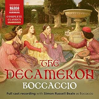 The Decameron Audiolibro Por Giovanni Boccaccio arte de portada