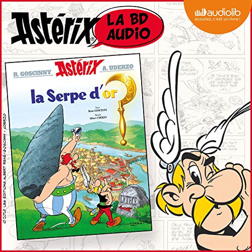 La Serpe d'Or Audiolibro Por Ren&eacute; Goscinny, Albert Uderzo arte de portada