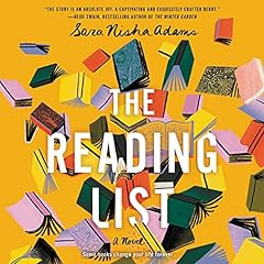 The Reading List Audiolibro Por Sara Nisha Adams arte de portada