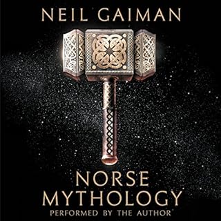 Norse Mythology Audiolibro Por Neil Gaiman arte de portada