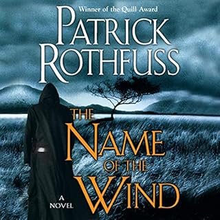 The Name of the Wind Audiolibro Por Patrick Rothfuss arte de portada