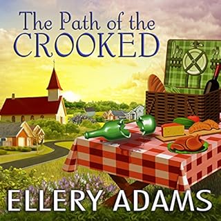 The Path of the Crooked Audiolibro Por Ellery Adams arte de portada