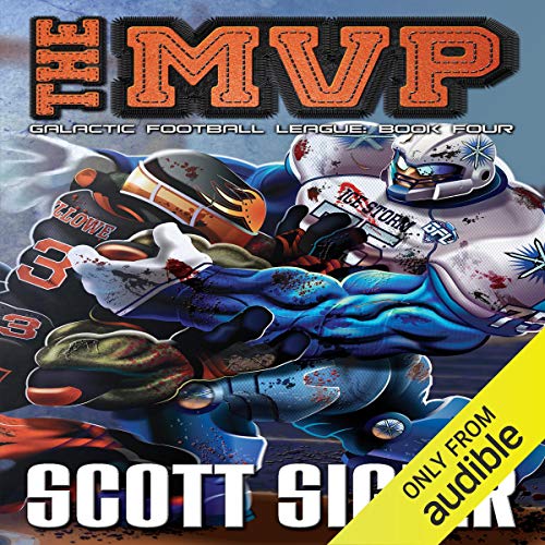 The MVP Audiolibro Por Scott Sigler arte de portada