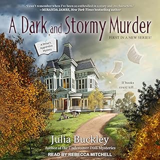 A Dark and Stormy Murder Audiobook By Julia Buckley cover art