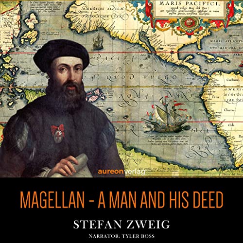 Magellan Audiolibro Por Stefan Zweig arte de portada