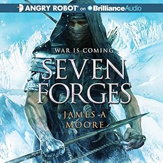 Seven Forges Audiolibro Por James A. Moore arte de portada