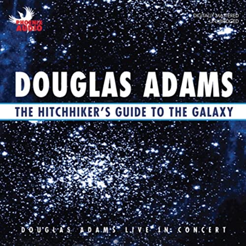 The Hitchhiker's Guide to the Galaxy Audiolibro Por Douglas Adams arte de portada