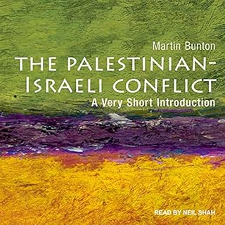 Palestinian-Israeli Conflict Audiolibro Por Martin Bunton arte de portada