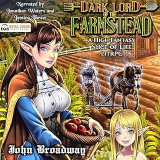 Dark Lord of the Farmstead Audiolibro Por John Broadway arte de portada