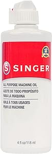 SINGER 2131E All Purpose Machine Oil, 4-Fluid Ounces,