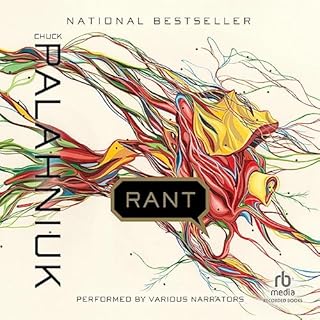 Rant Audiolibro Por Chuck Palahniuk arte de portada