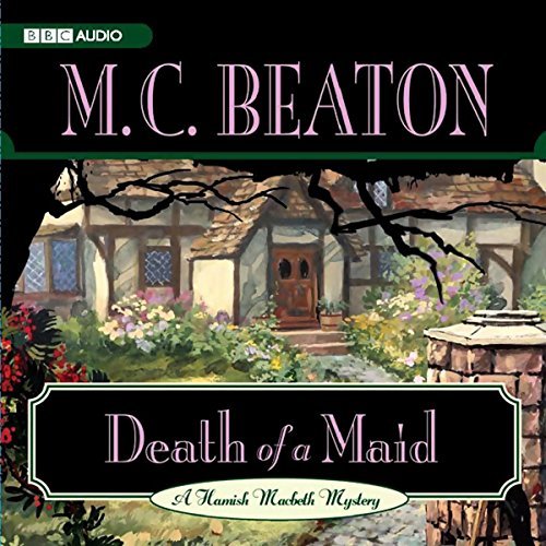 Death of a Maid Audiolibro Por M. C. Beaton arte de portada