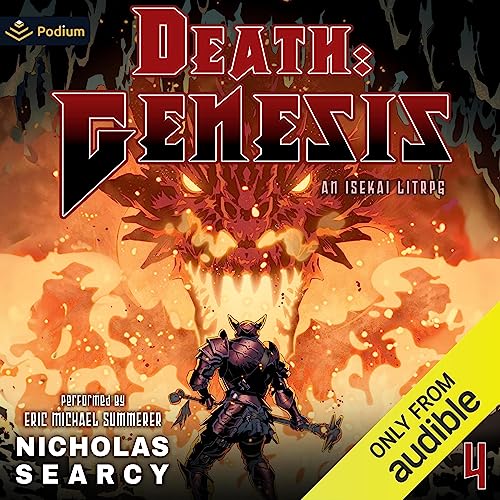 Death: Genesis 4: An Isekai LitRPG Audiobook By Nicholas Searcy cover art