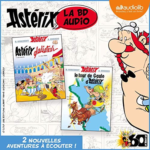 Ast&eacute;rix Gladiateur / Le Tour de Gaule d'Ast&eacute;rix Audiolibro Por Ren&eacute; Goscigny, Albert Uderzo arte de port