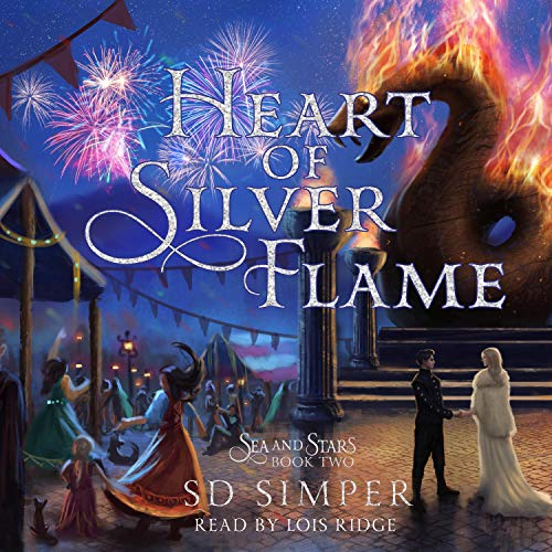 Heart of Silver Flame Audiolibro Por S D Simper arte de portada